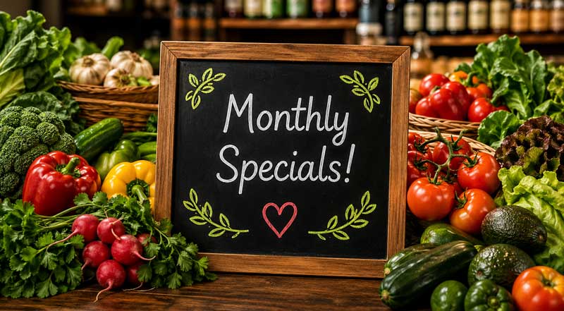 Monthly-specials monthly specials